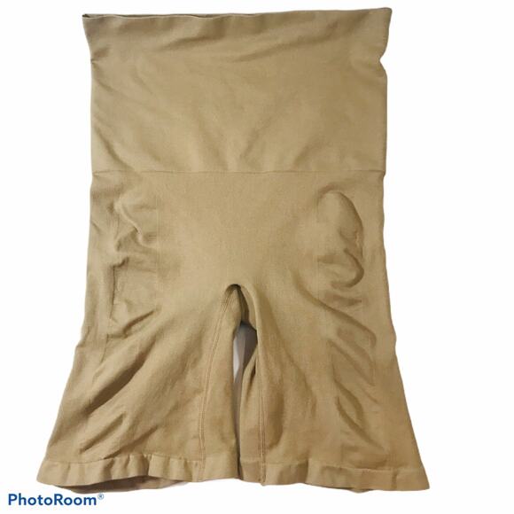 SlimMe MeMoi Taupe Tummy Tucker Shape Wear Size L - Picture 1 of 4